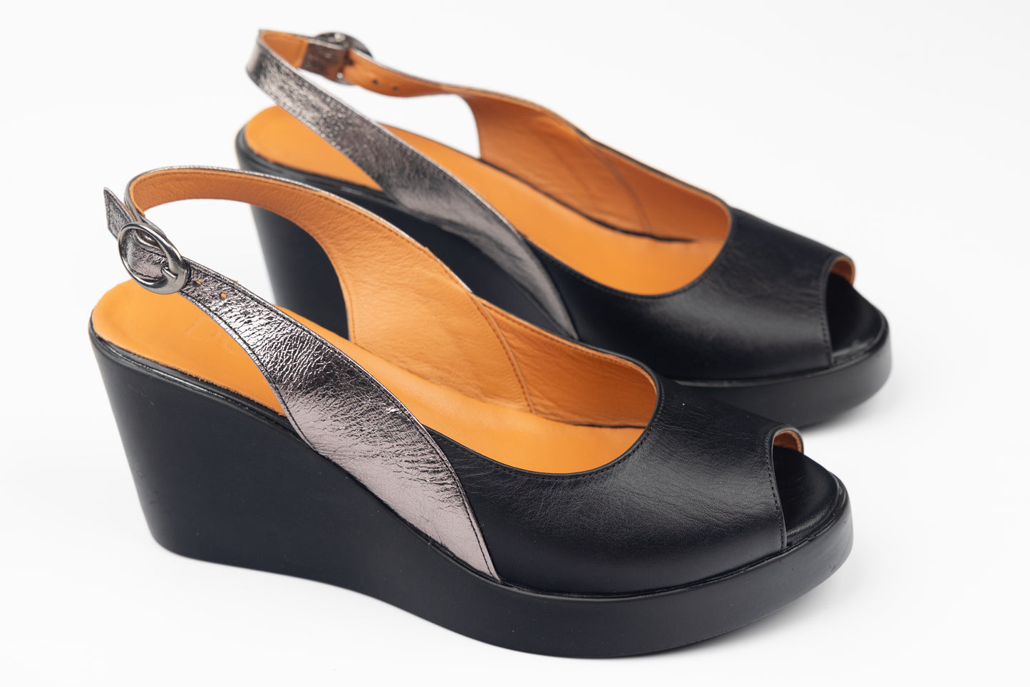 Women's sandals natural leather DOGATI 201 N silver