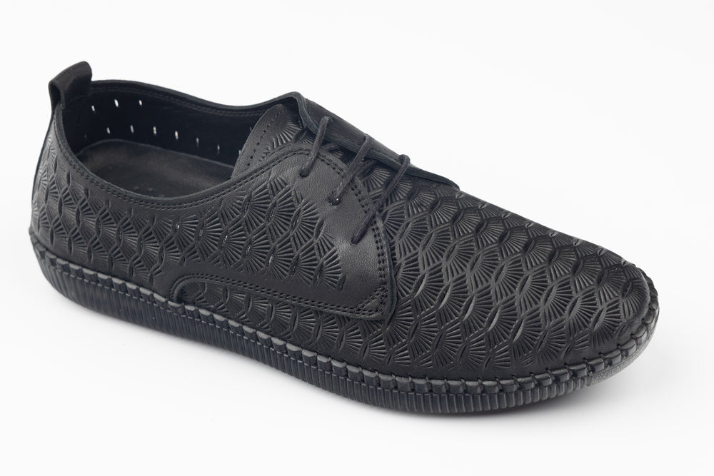 Pantofi dama piele naturală perforata GORETTI 43-03 N
