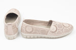 Pantofi dama piele naturală perforata GORETTI 43-07 Vizon
