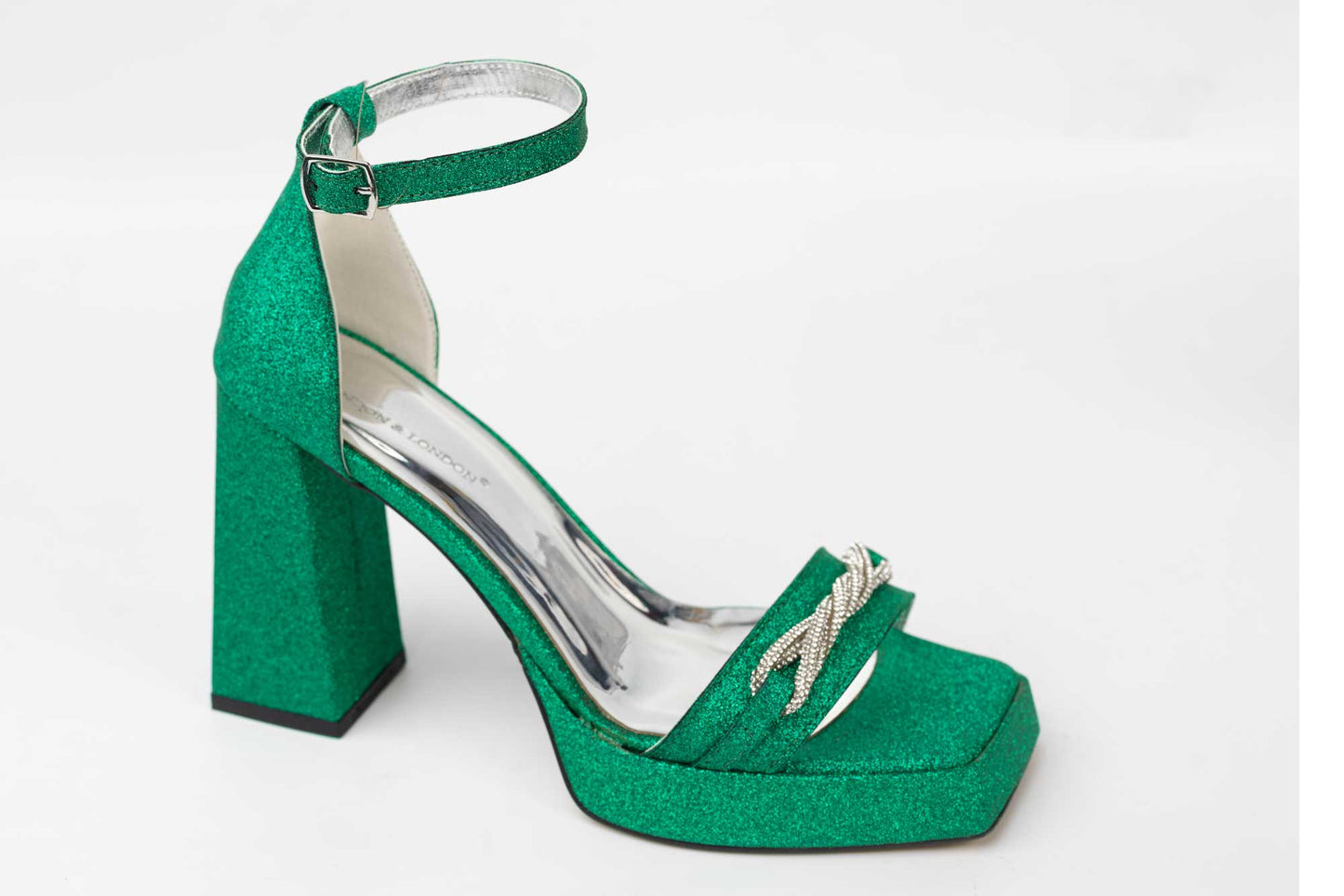 Sandale dama piele eco LONDON 301-17 verde
