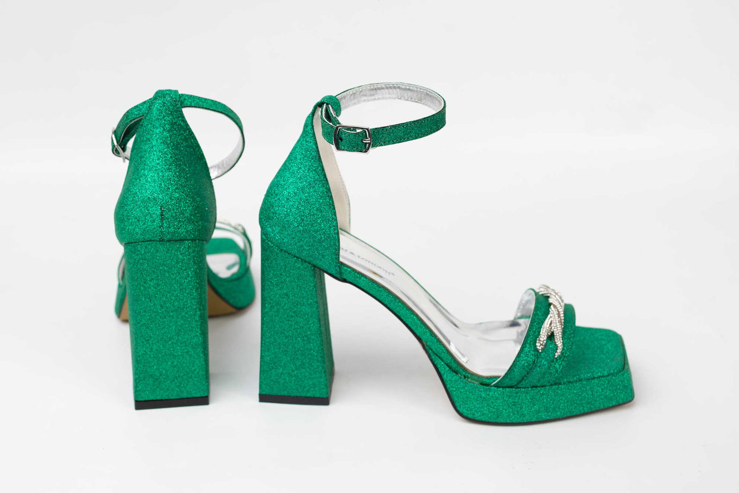 Sandale dama piele eco LONDON 301-17 verde