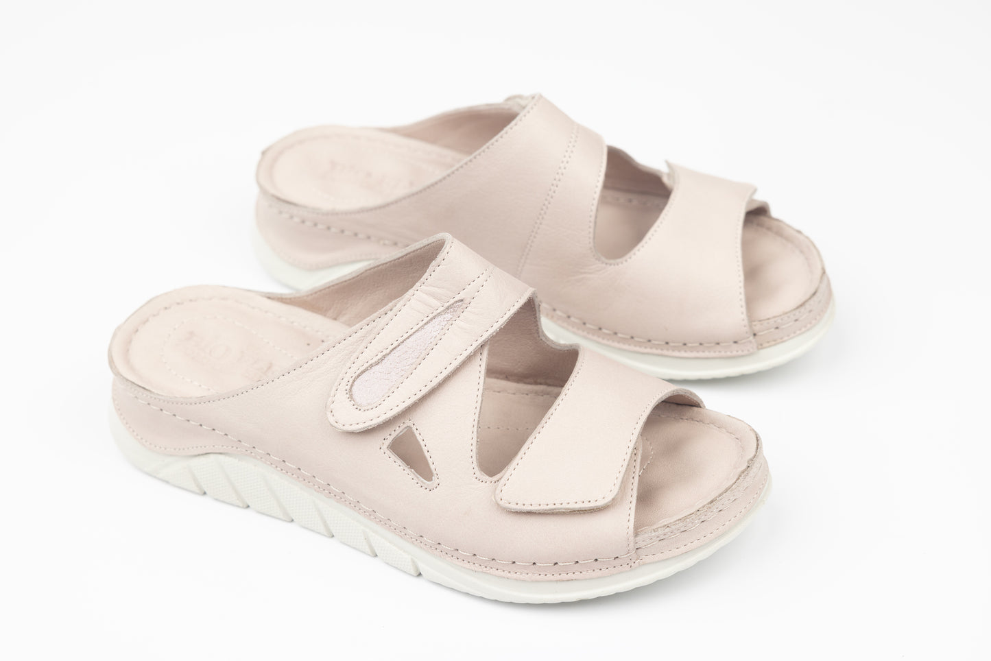 Saboți dama piele naturală DOGATI 6146 Bej