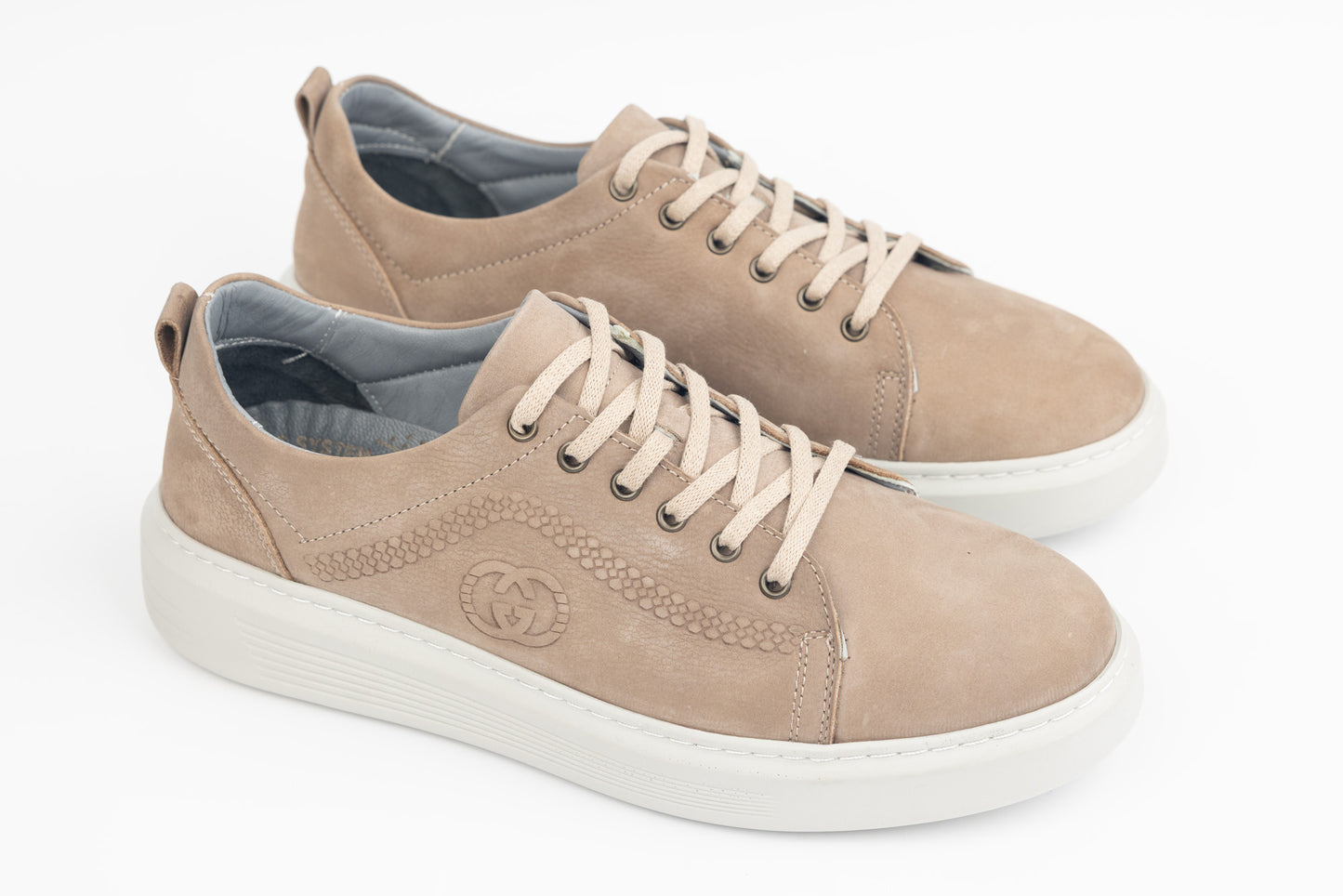 Men's casual shoes GORETTI SPORT 68-1050 Beige