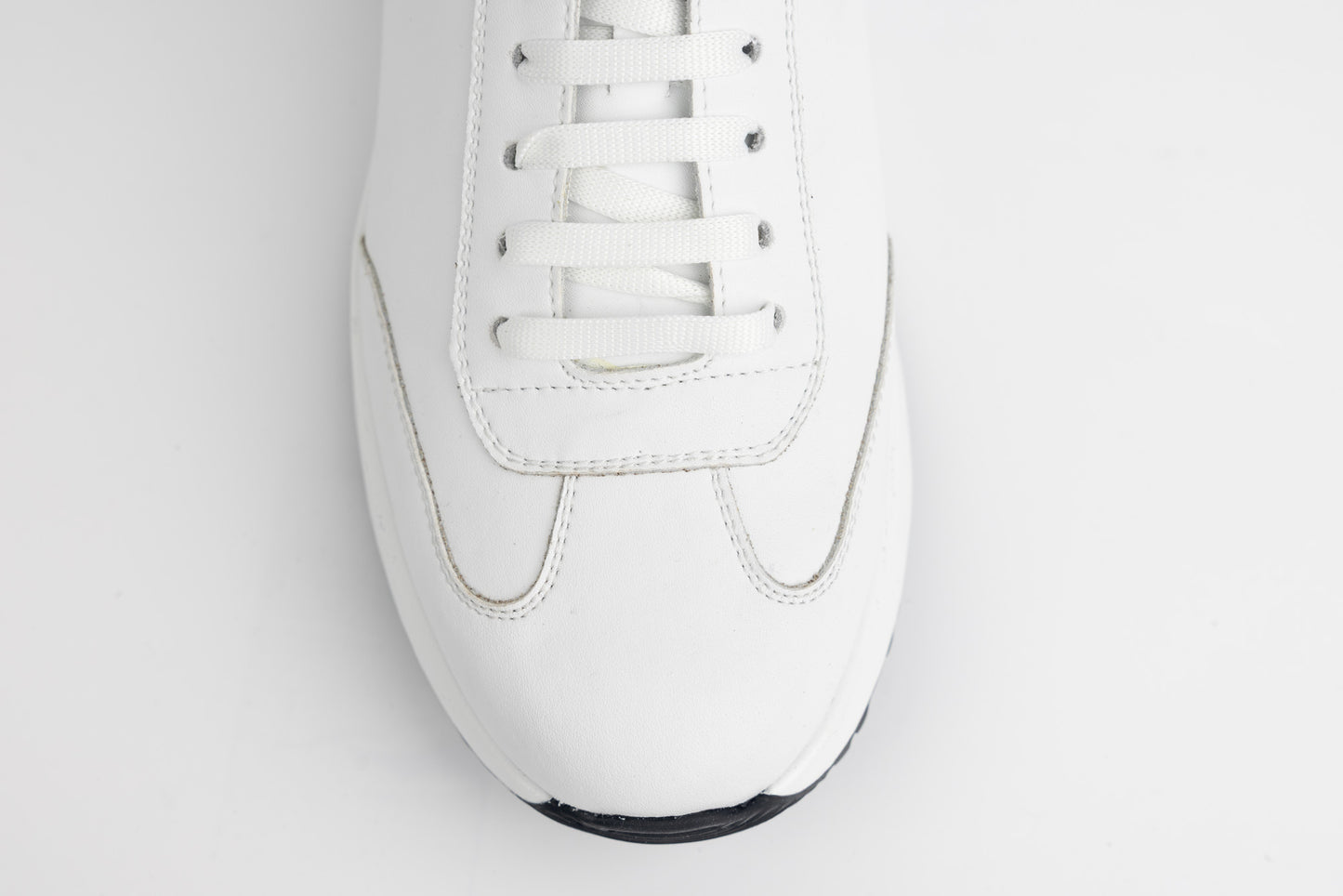 Men's genuine leather sneakers VANDER 377 White