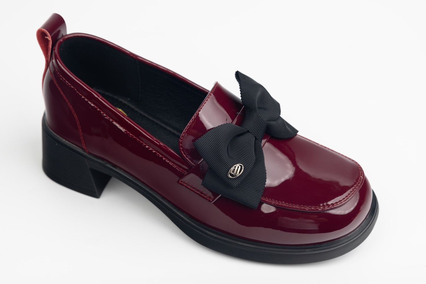 Pantofi dama piele naturală lăcuită FORMAZIONE 2311-1 Bordo lac