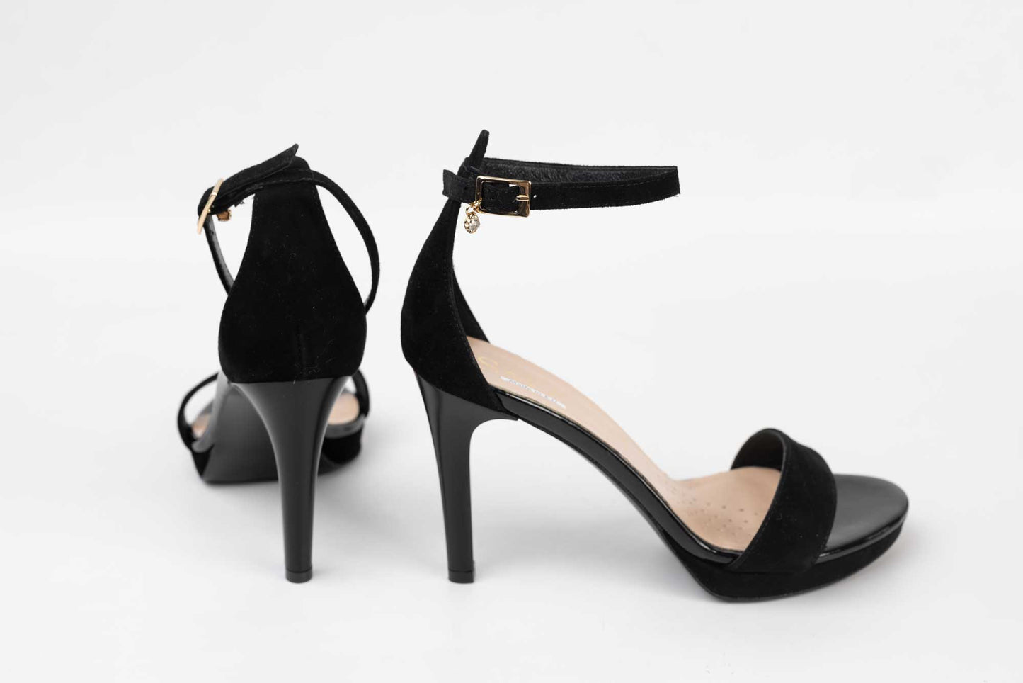 Women's sandals natural suede SALA 9165 N vel