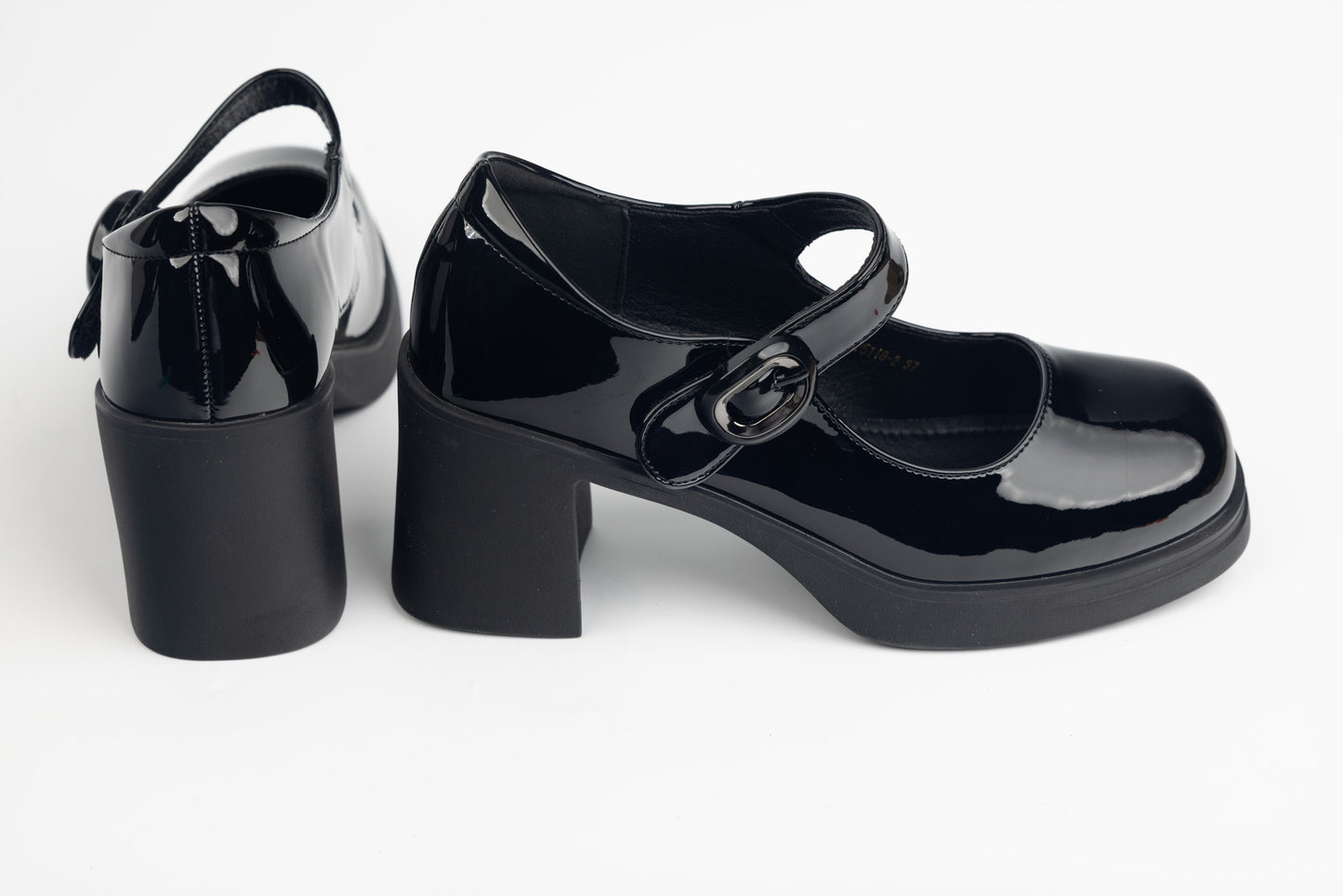 Pantofi dama piele naturală lăcuită FORMAZIONE 5118-2 N lac