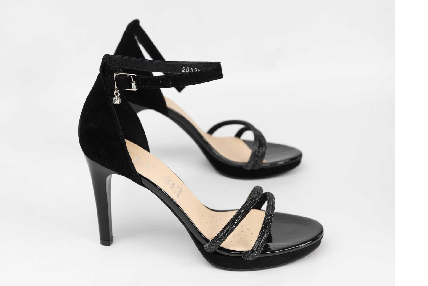 Women's sandals natural suede SALA 20325 N vel