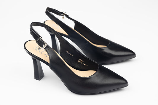 Pantofi dama piele naturală SALA 20543 N box