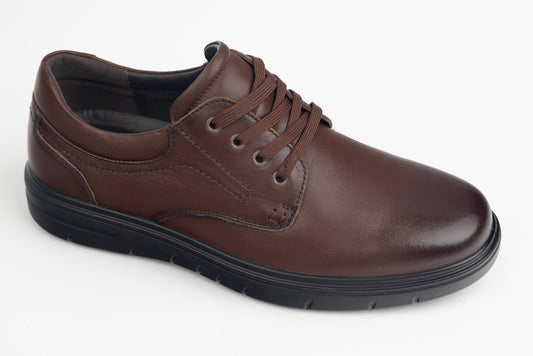 Pantofi barbati piele naturală JOHAN 8012 Maro