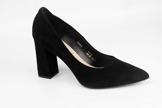 Pantofi dama piele naturala intoarsa SALA 9933 N vel