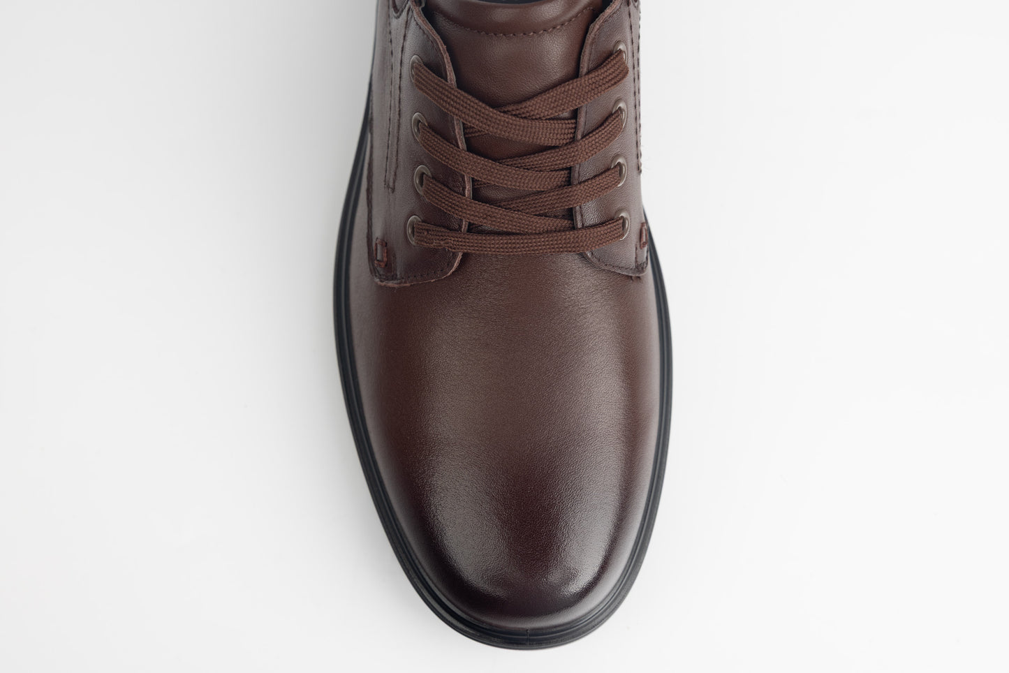 Men's genuine leather shoes JOHAN 8012 Brown