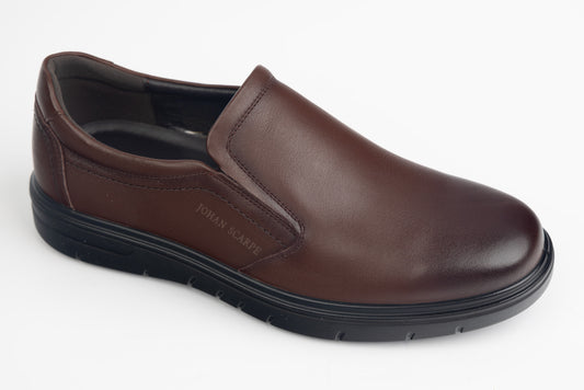 Pantofi barbati piele naturală JOHAN 8013 Maro