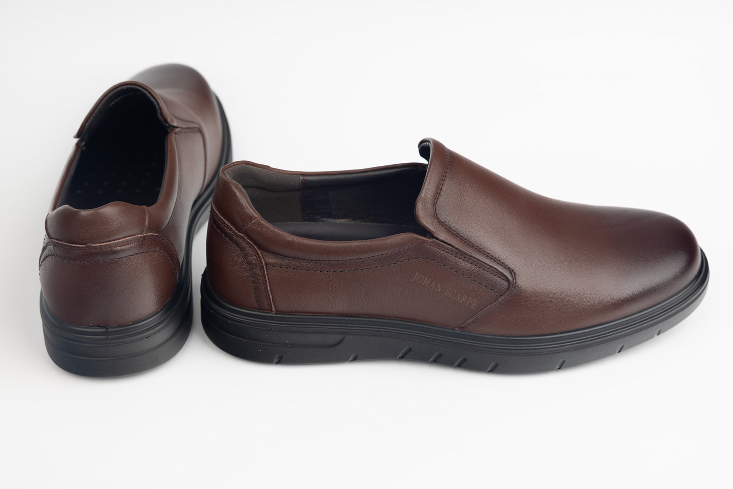 Pantofi barbati piele naturală JOHAN 8013 Maro