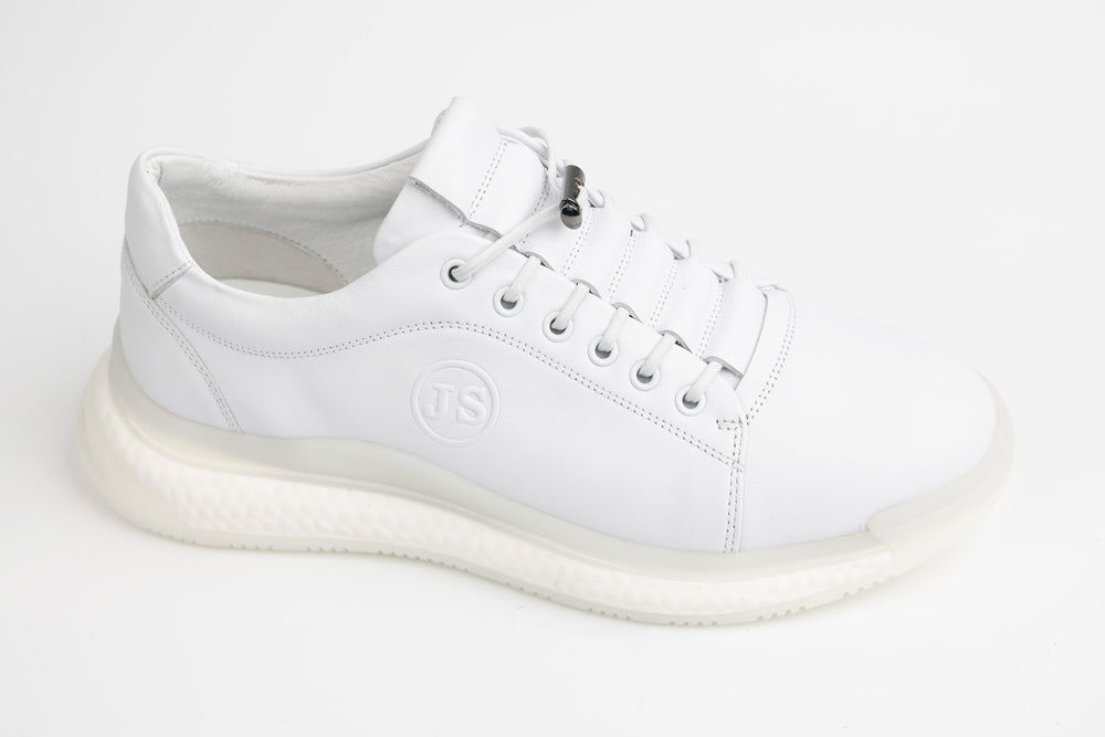 Pantofi barbati piele naturală JOHAN 8031 Alb