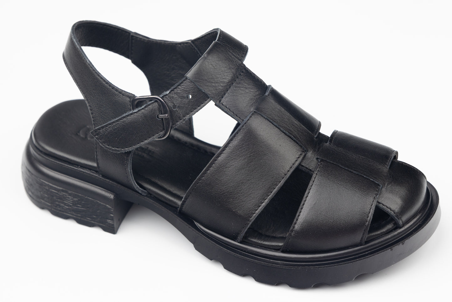 Women's sandals made of natural leather ANNA VIOTI 494 N