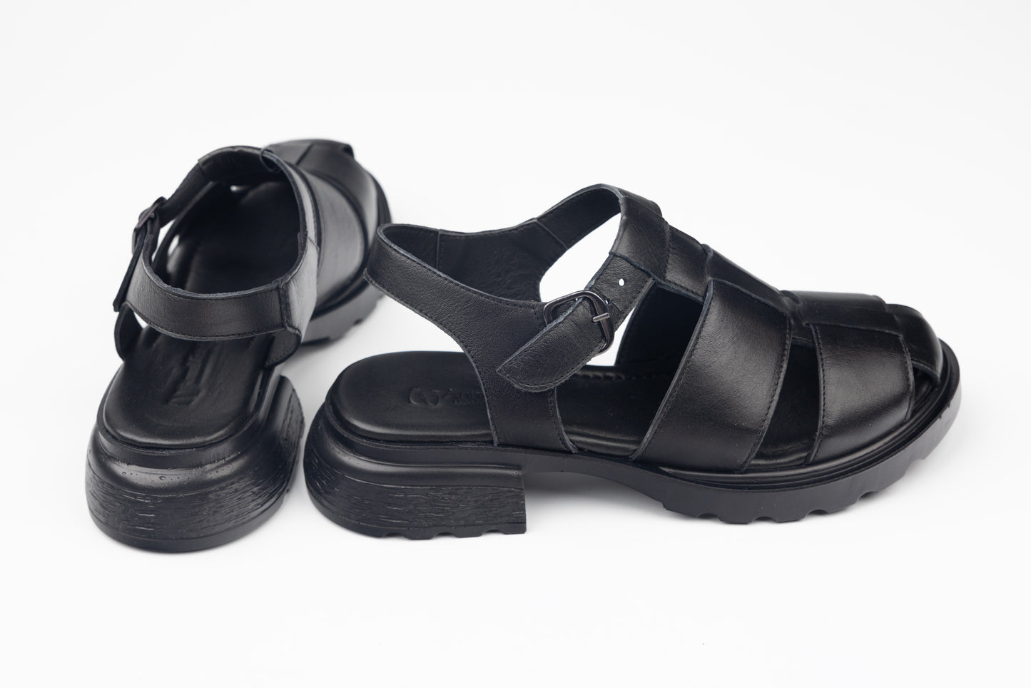 Women's sandals made of natural leather ANNA VIOTI 494 N