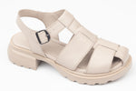 Sandale dama piele naturală ANNA VIOTI 494 Bej