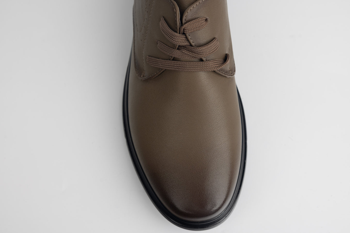 Men's genuine leather shoes JOHAN 405-213 Khaki