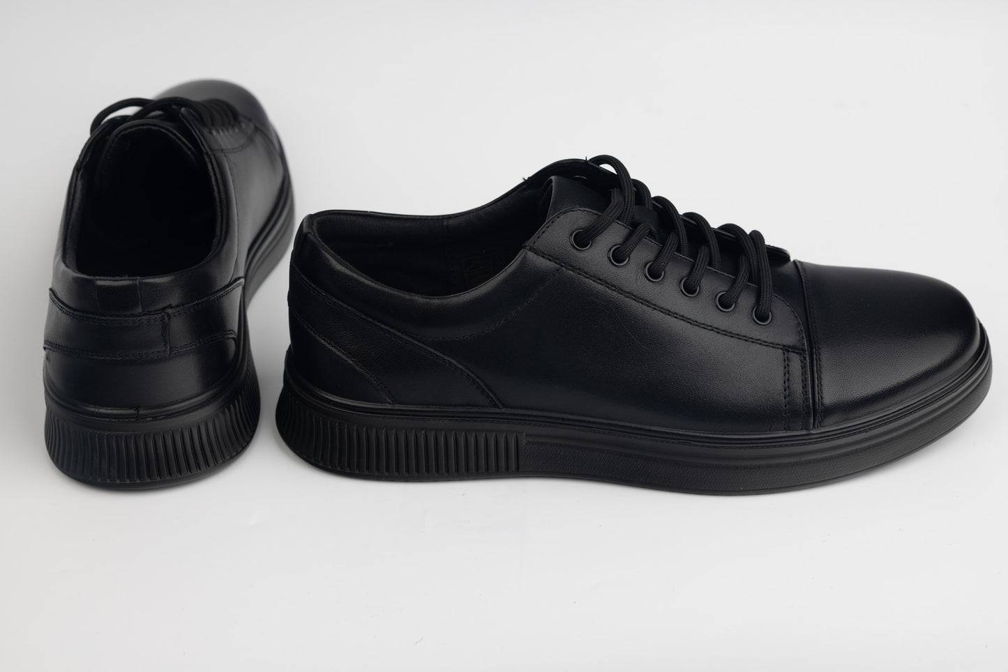 Pantofi barbati piele naturală JOHAN 21 Negru