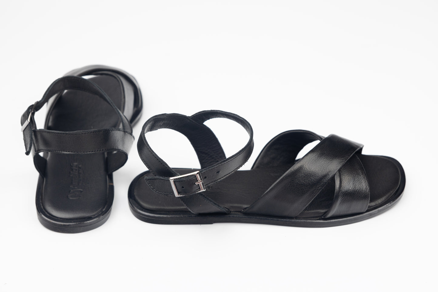 Women's sandals made of genuine leather ANNA VIOTI 2314 N