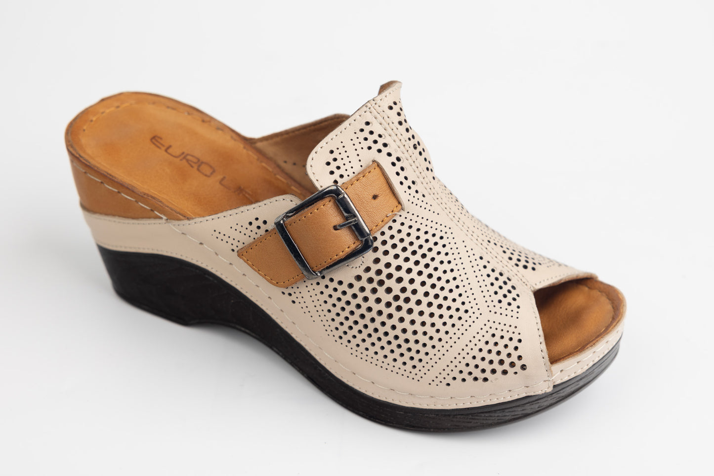 Saboti dama piele naturală LSD 155 Bej