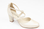 Pantofi dama piele naturala ANTONIO 336 Bej sidef