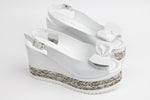 Sandale dama piele naturală LSD 1161 Alb