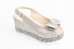 Sandale dama piele naturală ortopedice LSD 1161 Vizon