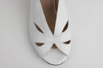 Sandale dama piele naturală LSD 560 Alb