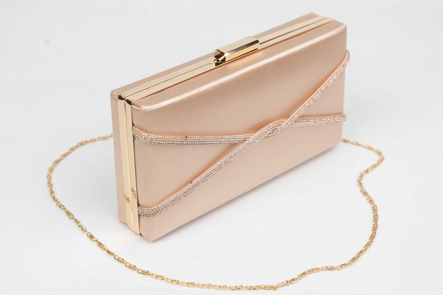 Ladies' envelope 241 Satin gold