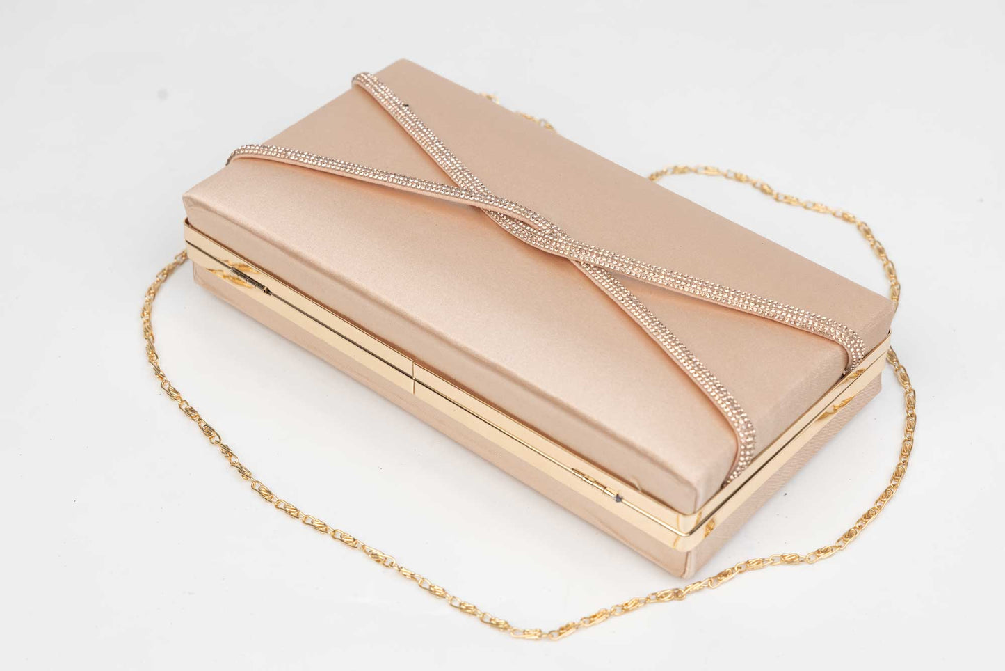 Ladies' envelope 241 Satin gold
