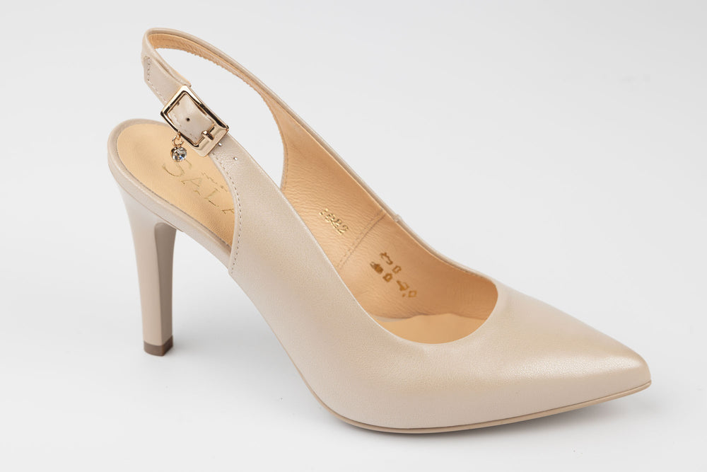 Pantofi dama piele naturală SALA 1082 Bej