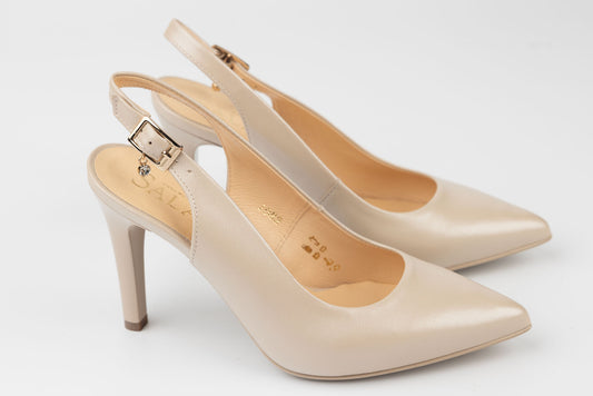 Pantofi dama piele naturală SALA 1082 Bej