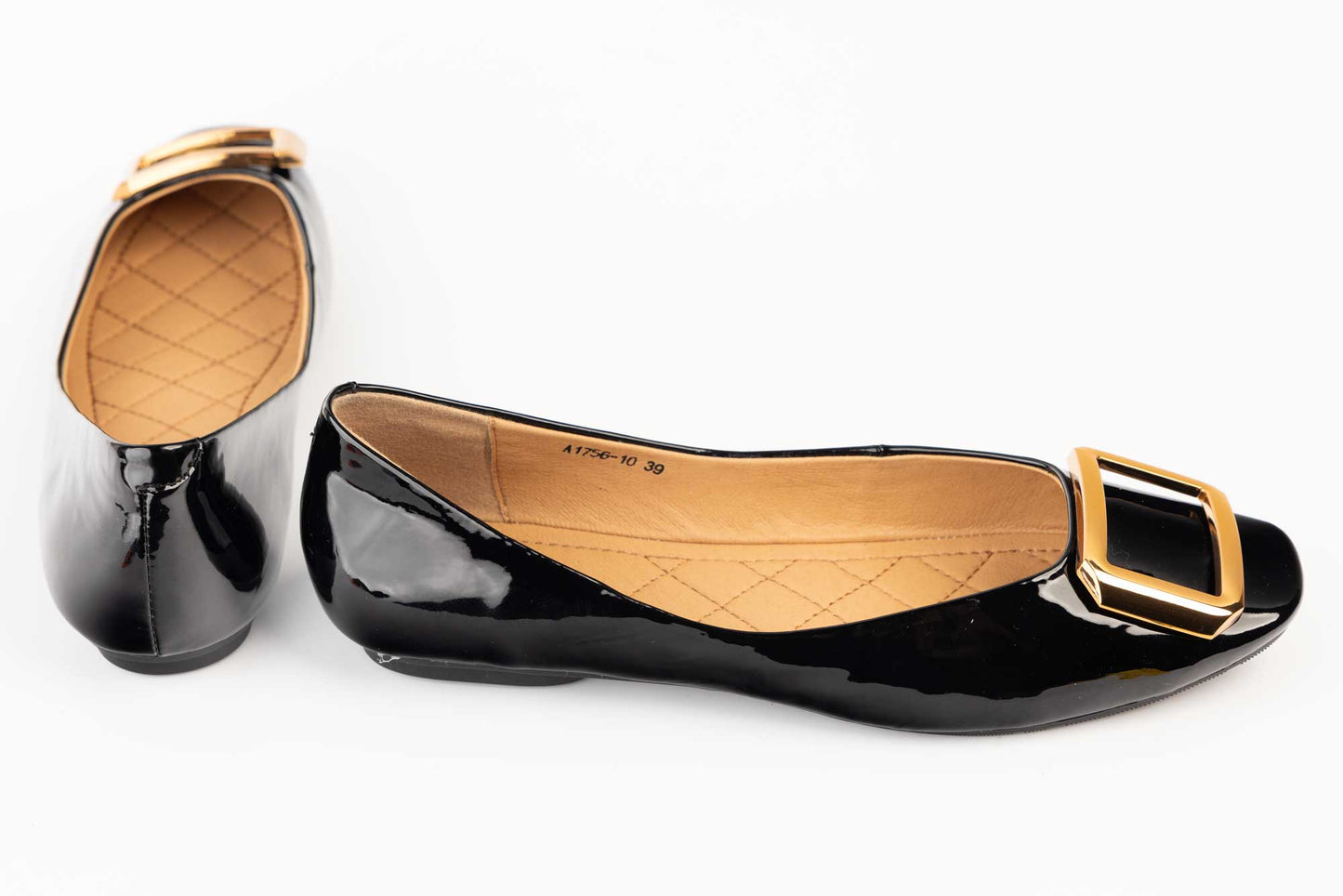 Pantofi dama piele naturală lăcuită FORMAZIONE 1756-10 N lac