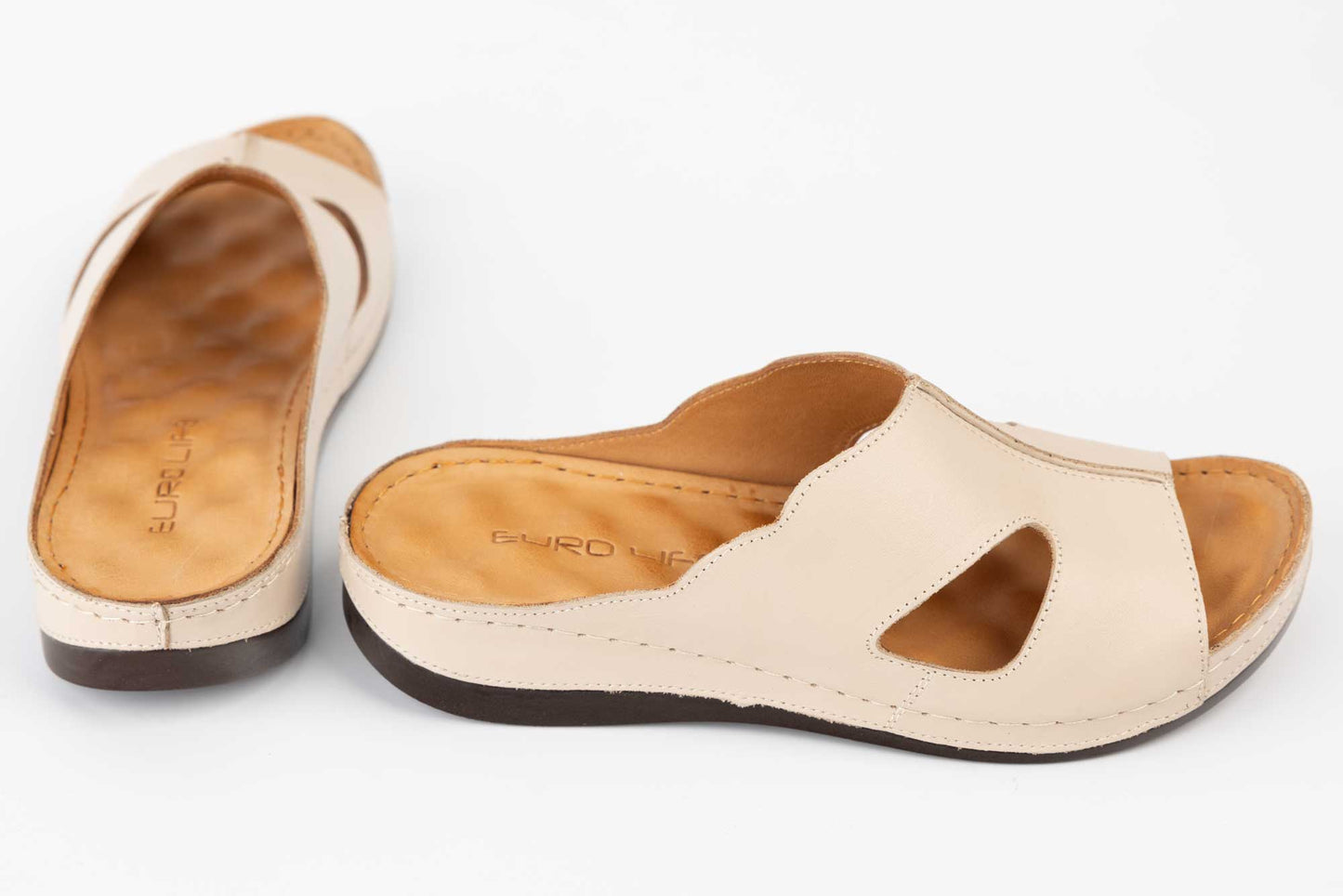 Saboti dama piele naturală LSD 302 Bej