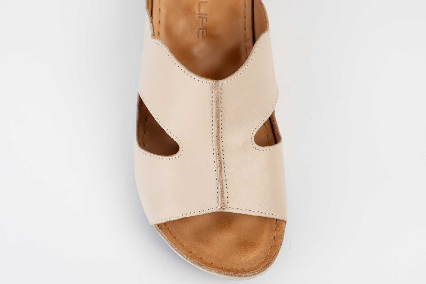 Saboti dama piele naturală LSD 302 Bej