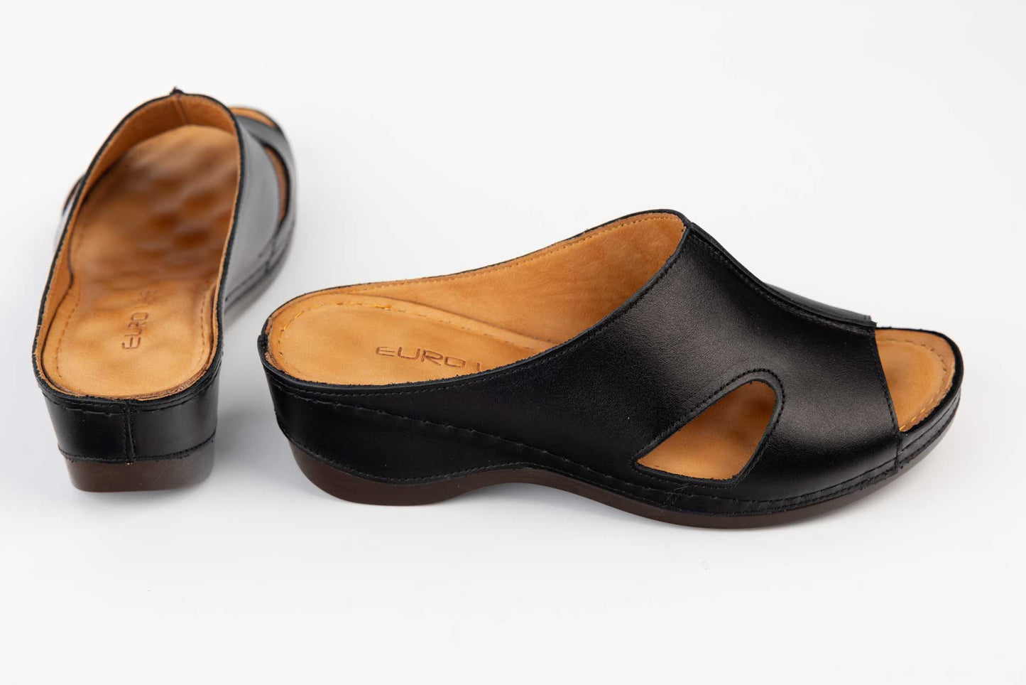 Women's genuine leather clogs LSD 504 N