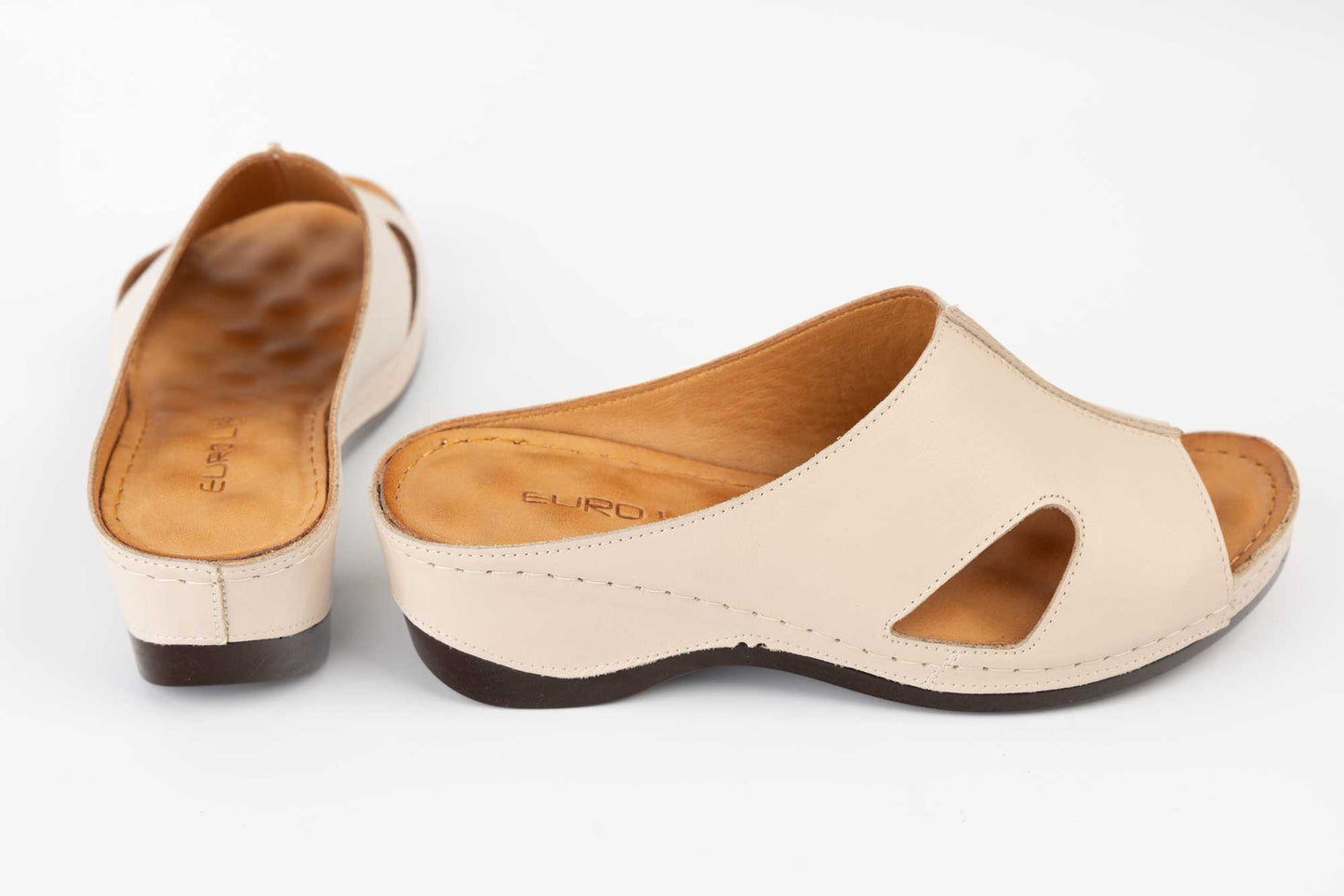 Saboti dama piele naturala LSD 504 Bej