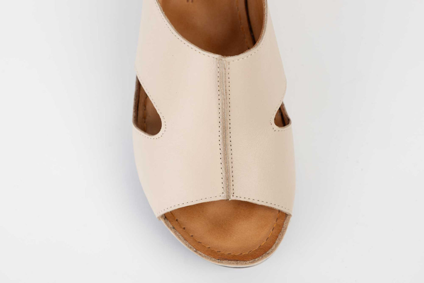 Saboti dama piele naturala LSD 504 Bej