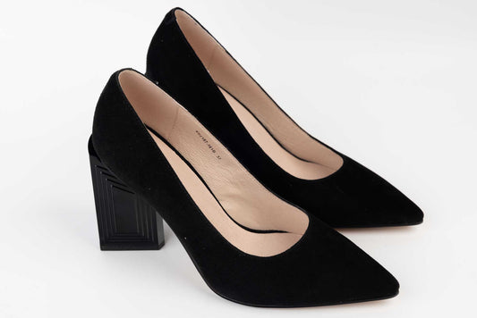 Pantofi dama piele naturală întoarsă 7187 N Vel