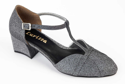 Pantofi dama sclipici LARISA Alma 2 Inox