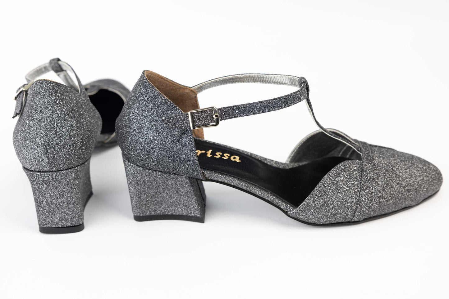 Pantofi dama sclipici LARISA Alma 2 Inox