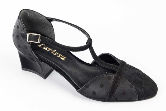 Pantofi dama piele naturala intoarsa LARISA Alma 2 N buline