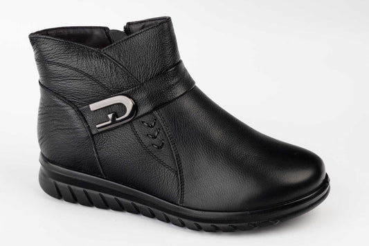 Ghete dama piele naturala INFINITY 36 N box