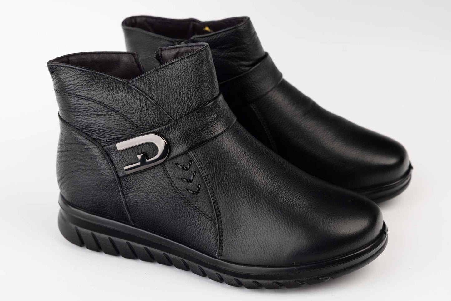 Women's boots, genuine leather, INFINITY 36 N box