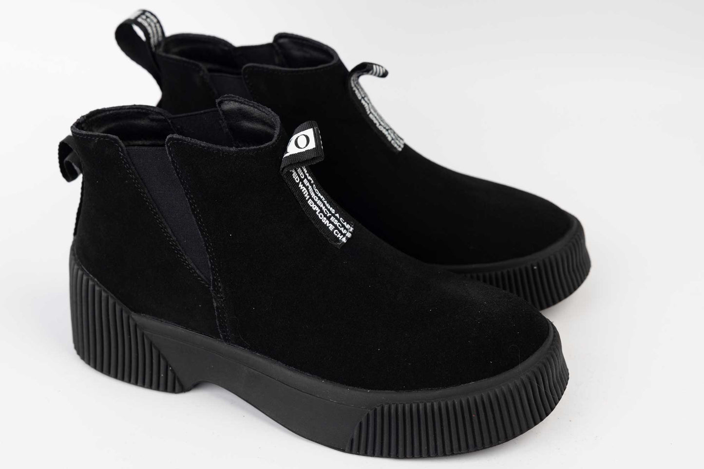 Ghete dama piele naturala intoarsa INFINITY 906 Nvel