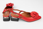 Pantofi dama piele naturală LSD 3770 Roșu