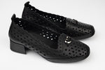 Pantofi dama piele naturală perforata GORETTI 5680 N perf