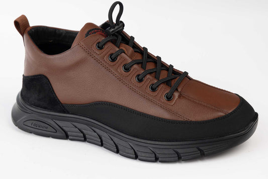 Pantofi barbati piele naturala FRANCO GERARDO H-07 Maro